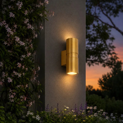Sarnel Up-Down Exterior Wall Light — lifestyle