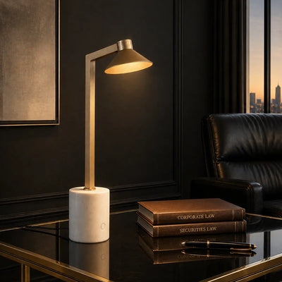 Satrom LED Table Lamp — lifestyle
