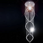 Savina Pendant Light 5Lt w/ Clear Glass (1800mm)