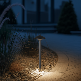 Scape 24V Exterior LED Post Spike Light — lifestyle