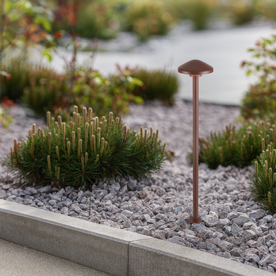 Scape 24V Exterior LED Post Spike Light — lifestyle