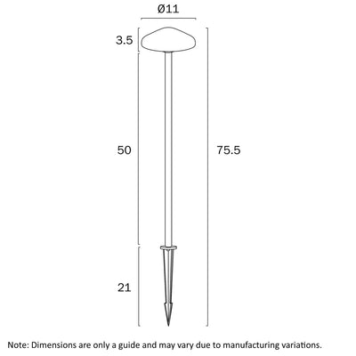 Scape 24V Exterior LED Post Spike Light