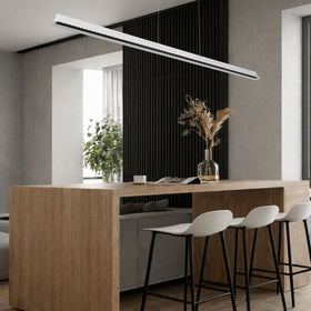 Serda Linear Pendant Light — lifestyle