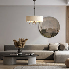Shiron 6 Pendant Light Large — lifestyle