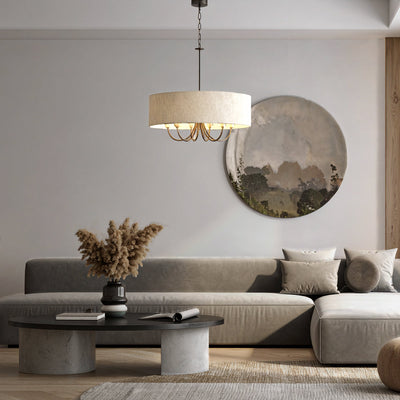 Shiron 6 Pendant Light Large — lifestyle