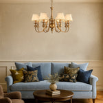 Siedel 8 Pendant Light — lifestyle