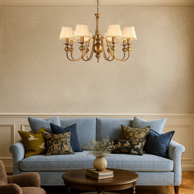 Siedel 8 Pendant Light — lifestyle