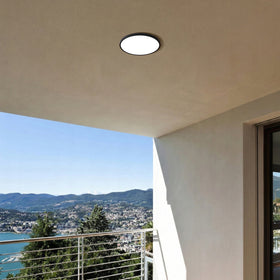 Sky LED Dimmable Round Oyster — lifestyle