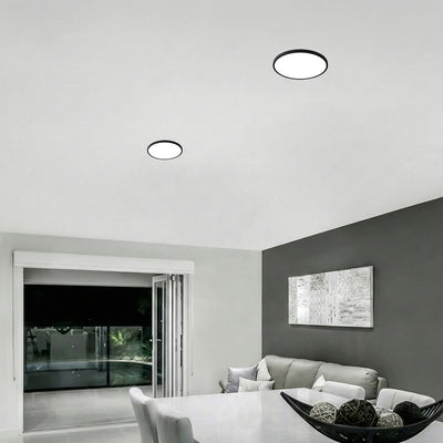 Sky LED Dimmable Round Oyster — lifestyle