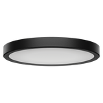 Domus SLENDA Round 250mm 8/13W LED Oyster - Black