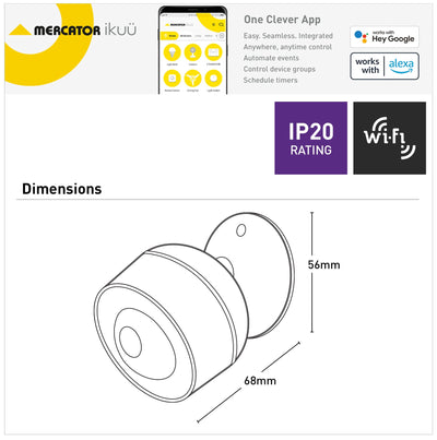 Ikuü Smart Wi-Fi Motion Sensor