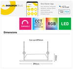 Walter 7W 70mm Ikuü Smart Zigbee RGB  And CCT LED Downlight
