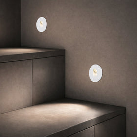 Snap LED Stair/Step Light Round — lifestyle