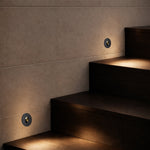 Snap LED Stair/Step Light Round — lifestyle