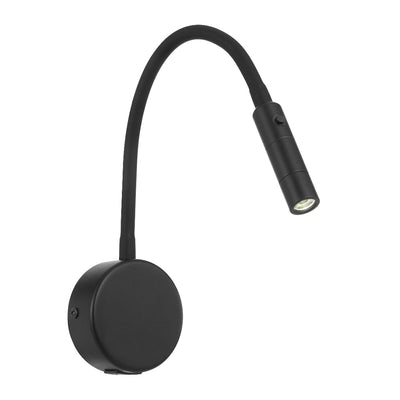 Solio LED Wall Light — Black