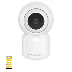 Ikuü Smart Wi-Fi Indoor Pan and Tilt Security Camera