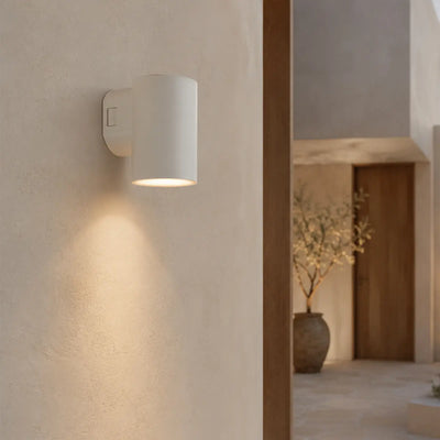 Stina Single Exterior LED Wall Light — lifestyle