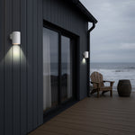 Stina Single Exterior LED Wall Light — lifestyle