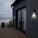 Stina Single Exterior LED Wall Light — lifestyle
