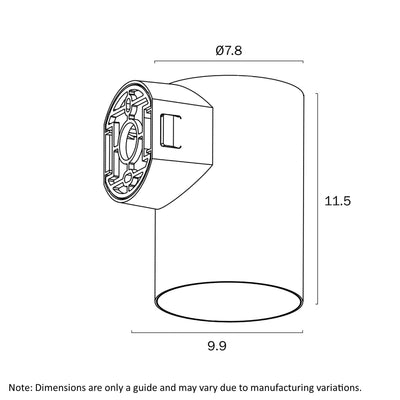 Stina Single Exterior LED Wall Light