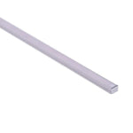 Shallow Square Aluminium Profile 10x7mm in Silver Havit Commercial - HCP-4111007