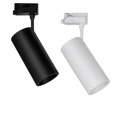 Single Circuit LED Track Light 30w Dimmable in Black or White Havit Commercial - HCP-1023001, HCP-1033001