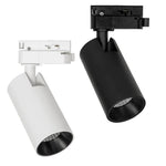 Single Circuit LED Track Light 9w Dimmable Black or White Havit Commercial - HCP-10X0901