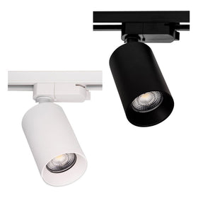 Single Circuit Track Heads 5 Colour 12w Dimmable Black, White Havit Commercial HCP-10X1201
