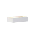 Albast Up & Down Plaster Wall Light with Alabaster Glass