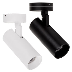 Surface Mounted LED Spot Light CCT 10w Dimmable Black/White Havit Commercial - HCP-10X2112
