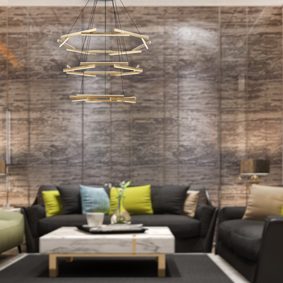 TARSON 3 TIER PENDANT — lifestyle
