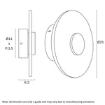 Tavia Led Wall Light
