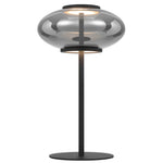 Tequo LED Table Lamp — Black| Smoke