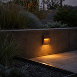 Terin 24V Exterior Square Wall Light — lifestyle