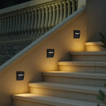 Terin 24V Exterior Square Wall Light — lifestyle
