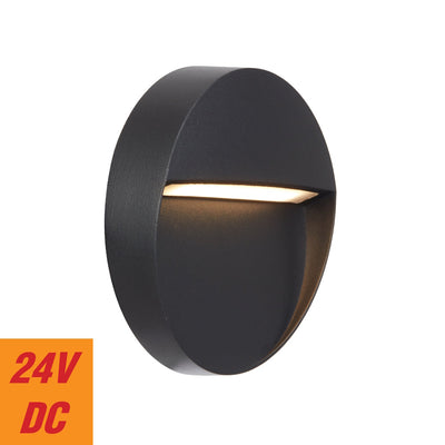 Terin 24V Exterior Round Wall Light