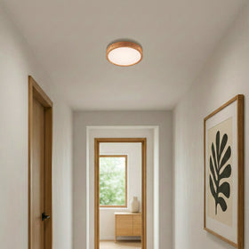 Thalia 30Cm 12W LED Oyster Step Dimmable Ceiling Light — lifestyle