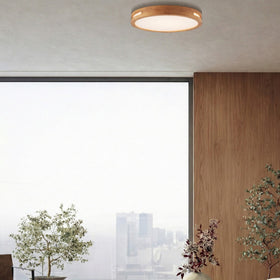 Thalia 50Cm 36W LED Oyster Step Dimmable Ceiling Light — lifestyle