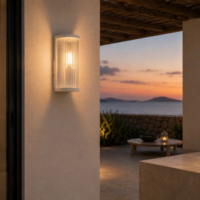Thirlo Exterior Wall Light — lifestyle
