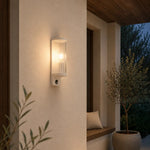 Thirlo Exterior Sensor Wall Light — lifestyle