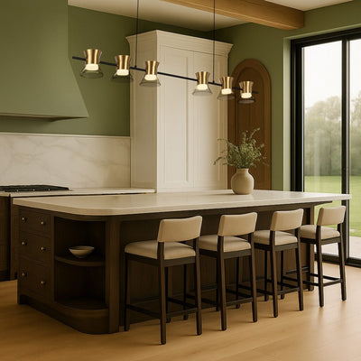 TIPICO 6 LIGHT PENDANT — lifestyle