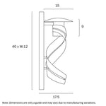 Tobera Exterior Wall Light