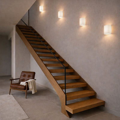 Tolard Gypsum Indoor Wall Light — lifestyle
