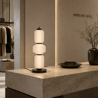 Torso LED Table Lamp Black, Brass TORSO TL Telbix Lighting — lifestyle