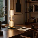 Torso LED Table Lamp Black, Brass TORSO TL Telbix Lighting — lifestyle