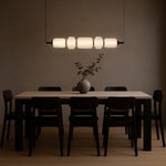 Torso LED Pendant Lamp 5Lt 26w in Black or Brass — lifestyle