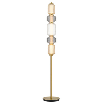 Torso LED Floor Lamp 26w in Black or Brass