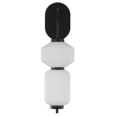 Torso Indoor LED Wall Light in Black or Brass