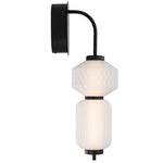 Torso Indoor LED Wall Light in Black or Brass