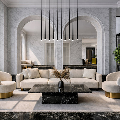 Trina 10 Light Bar Pendant — lifestyle